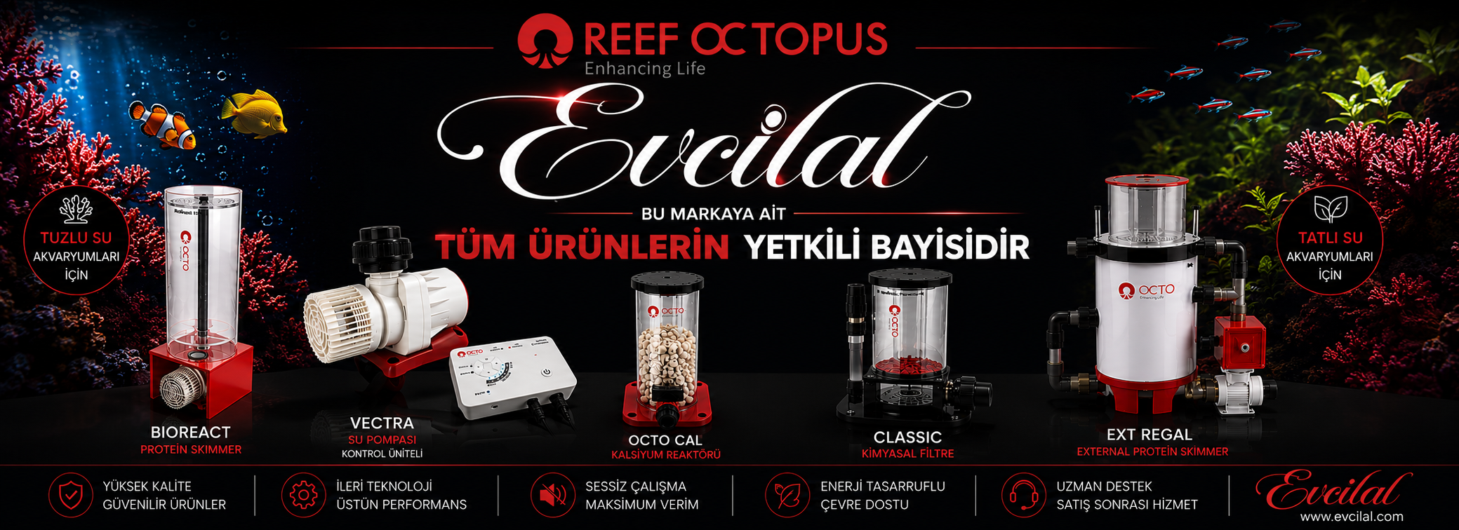 Reef Ocotopus Protein Skimmer , Kafa Motoru Fiyatları