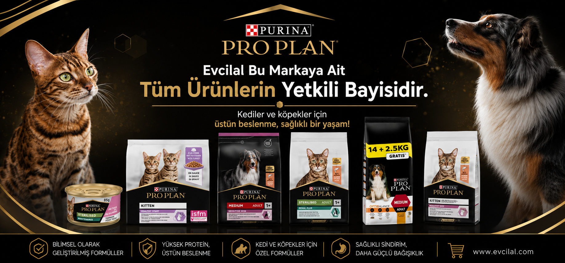Proplan kedi ve köpek maması çeşitleri ve fiyatları