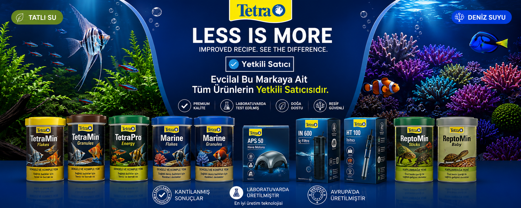 Tetra Yem ve Akvaryum Ürünleri