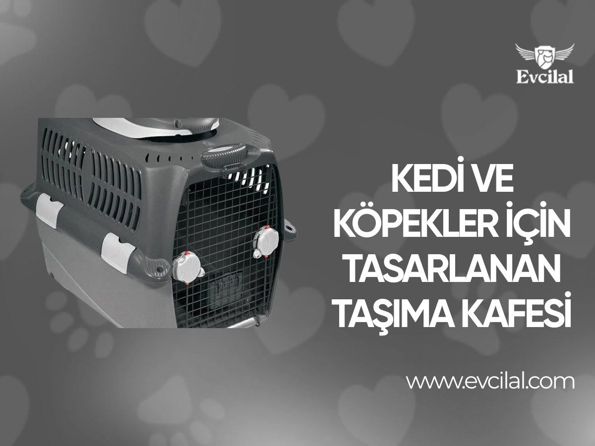 Kedi ve Köpekler İçin Tasarlanan Taşıma Kafesi