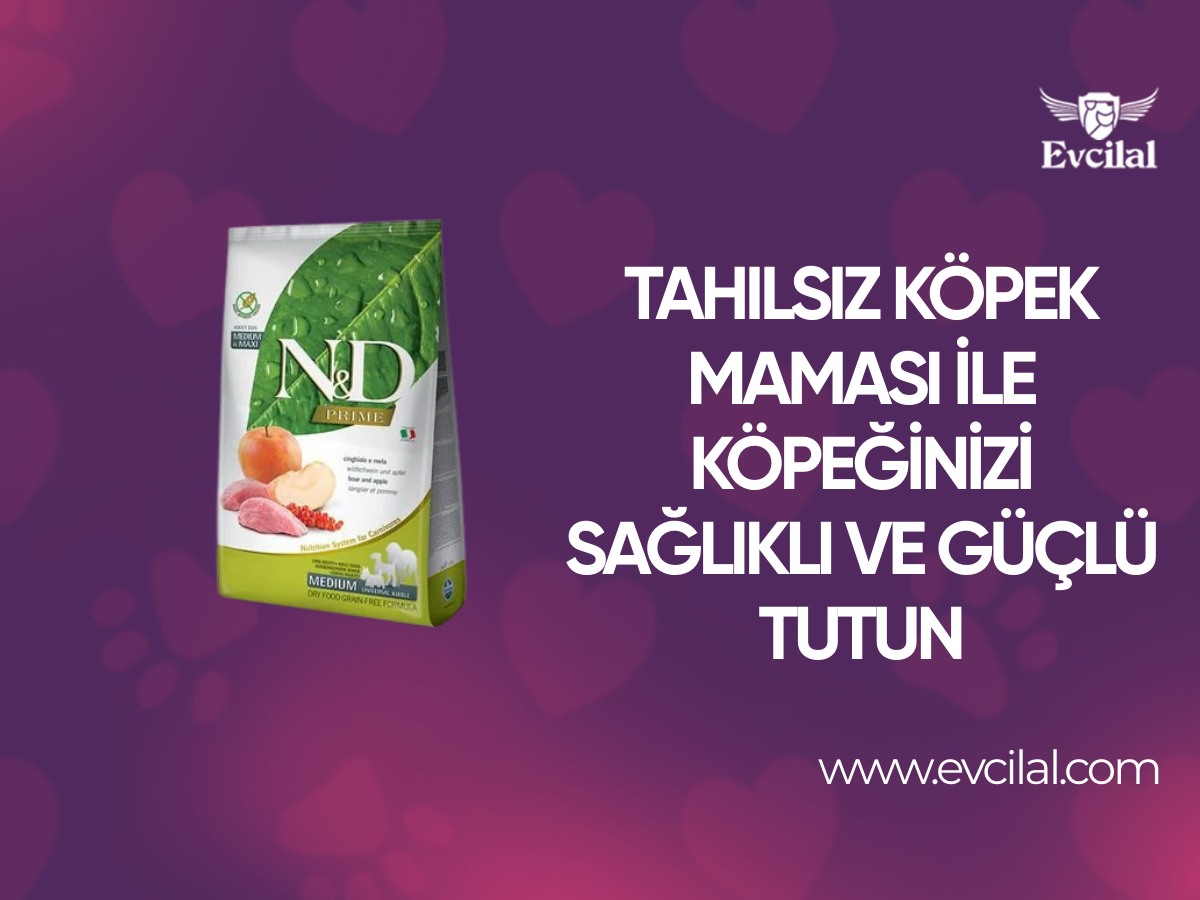 Tahılsız Köpek Maması İle Sağlıklı, Mutlu Ve Güçlü Kılmayı Garantileyin!