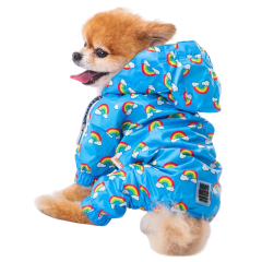 PawStar İrides Tulum Yağmurluk Küçük ve Orta Irk Large