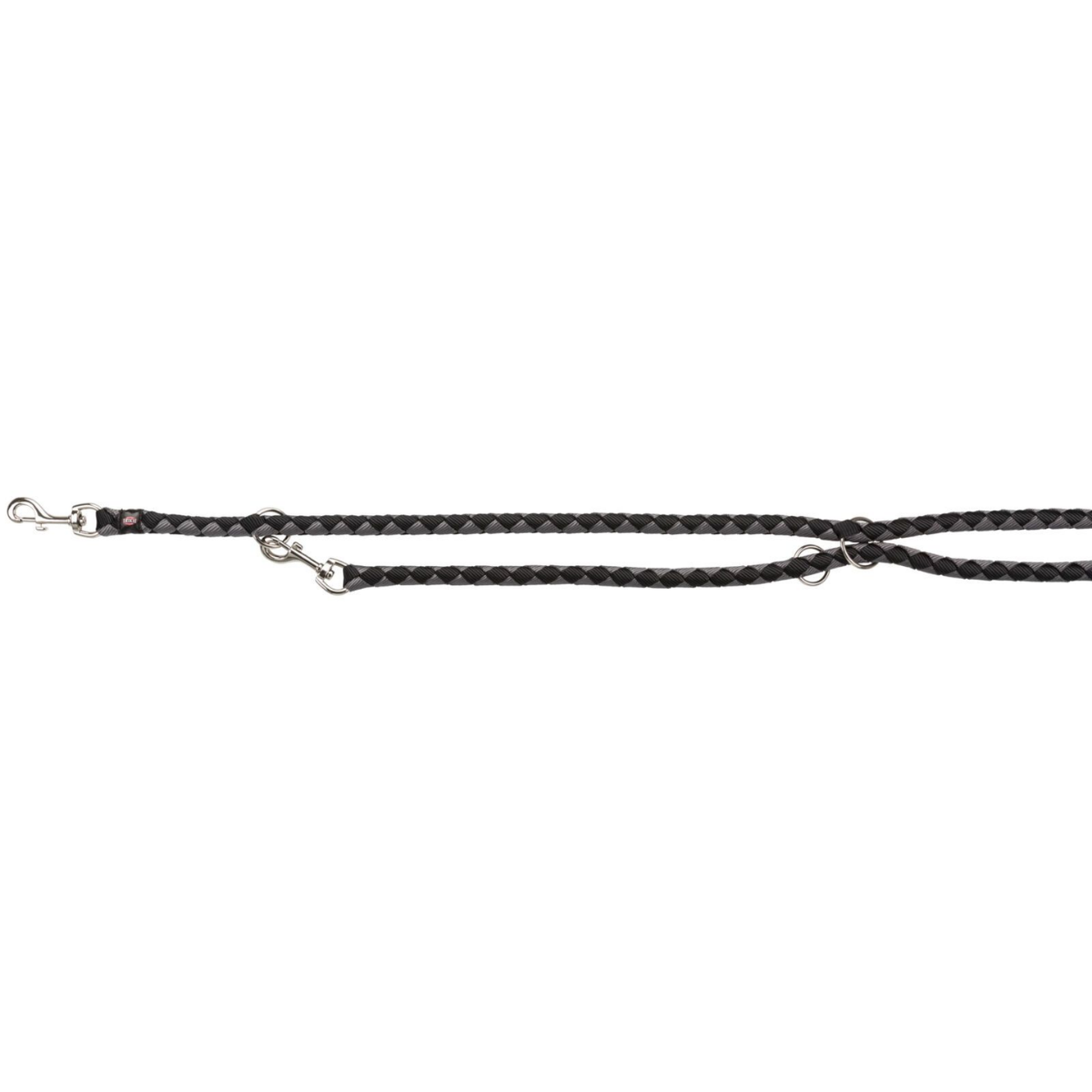 Trixie Cavo Ayarlanabilir Köpek Gezdirme Kayışı L - XL, Siyah - Gri, 2 M x 18 Mm