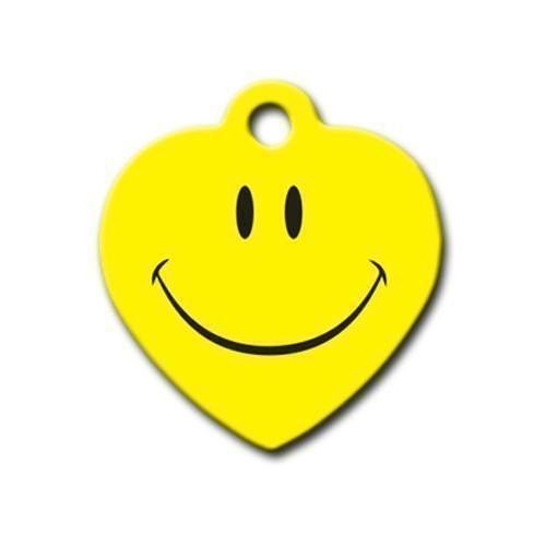Dalis Pet Tag - Smile Kalp Kedi Köpek Künyesi Small