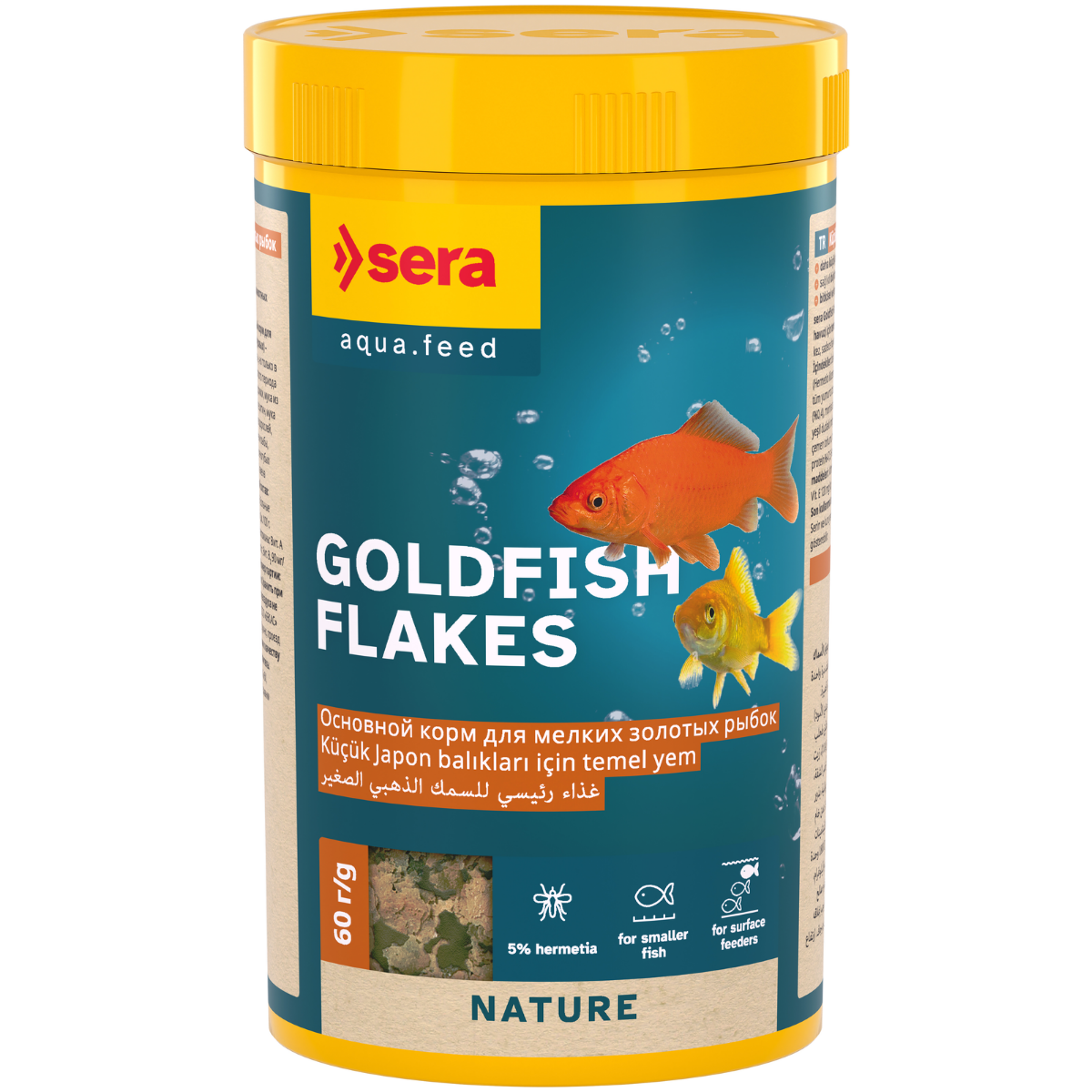 Sera Nature Goldy Flakes 250 ml 60 gr